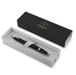 Długopis IM w etui - Parker - Black & Chrome Trim