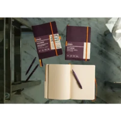Długopis kulkowy scRipt - Rhodia - Eggplant