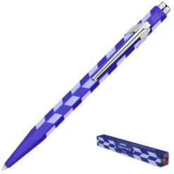 Długopis 849 Mosaic z etui - Caran d'Ache - Royal Blue