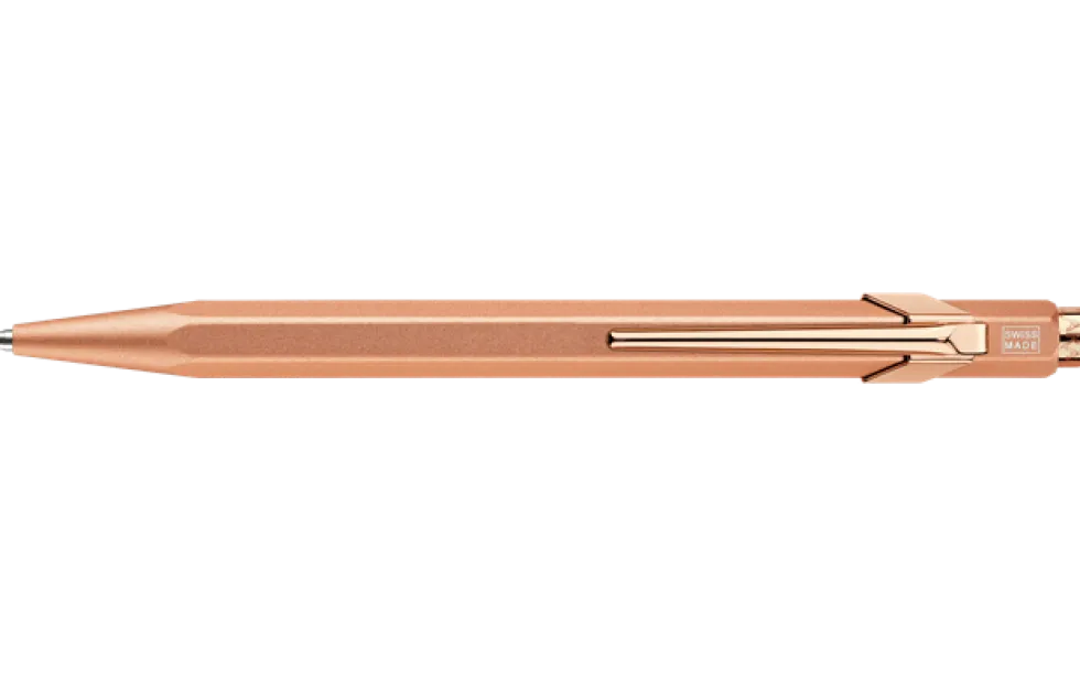 Długopis 849 PopLine z etui - Caran d'Ache - Brut Rose