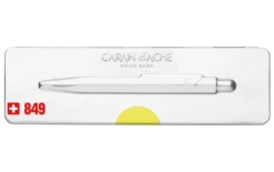Długopis 849 Pop Line z etui - Caran d'Ache - żółty