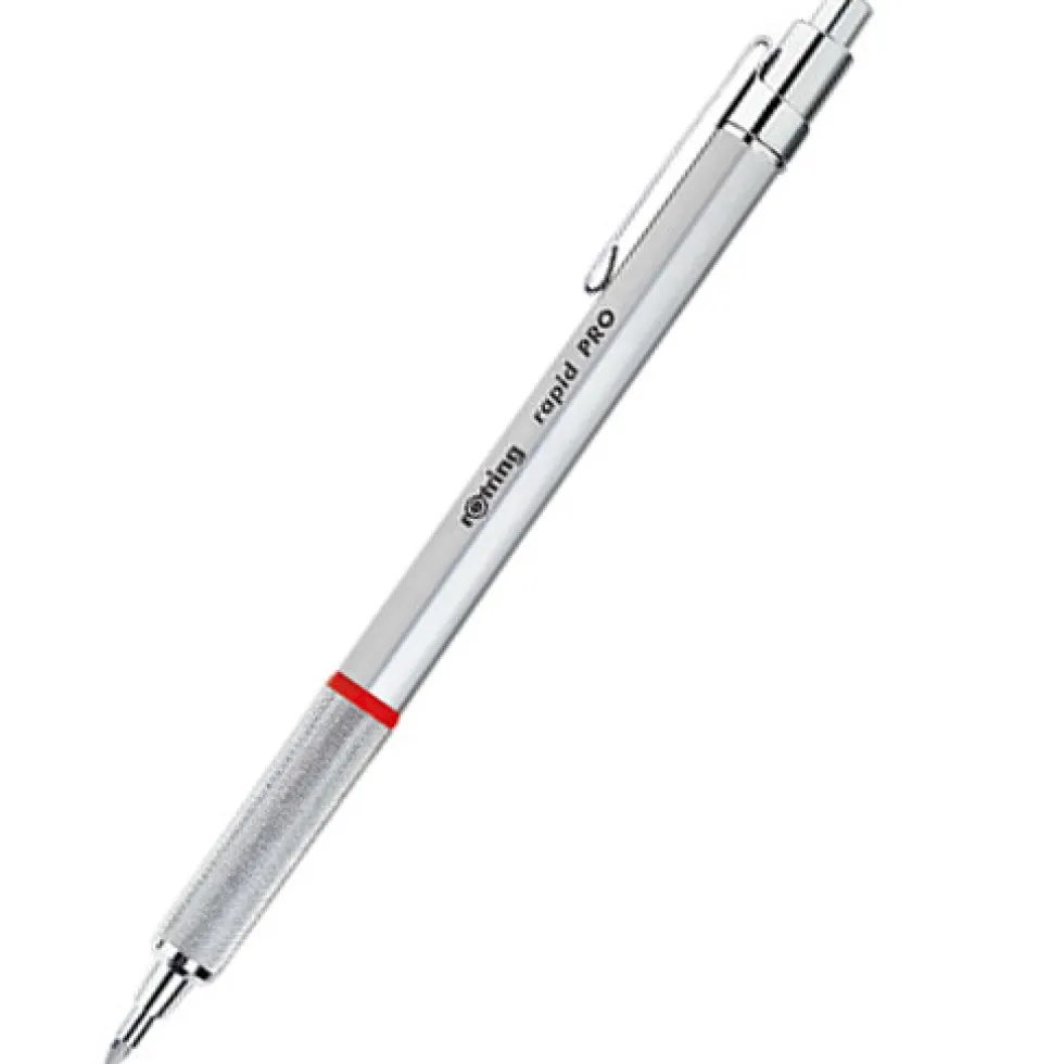 Długopis Rapid Pro - Rotring - srebrny