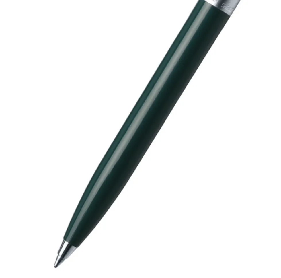 Długopis Sentinel - Sheaffer - Dark Green Chrome Trim