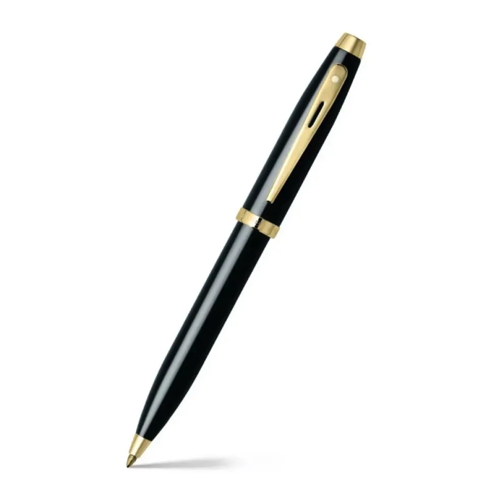 Długopis 100 - Sheaffer - Black Gold Trim