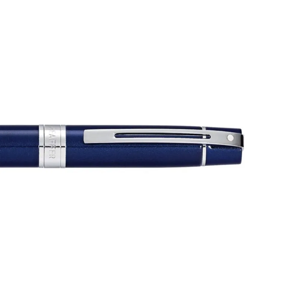 Długopis 300 - Sheaffer - Blue Chrome Trim