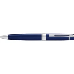Długopis 300 - Sheaffer - Blue Chrome Trim