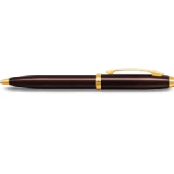 Długopis 100 - Sheaffer - Coffee Brown Gold Trim