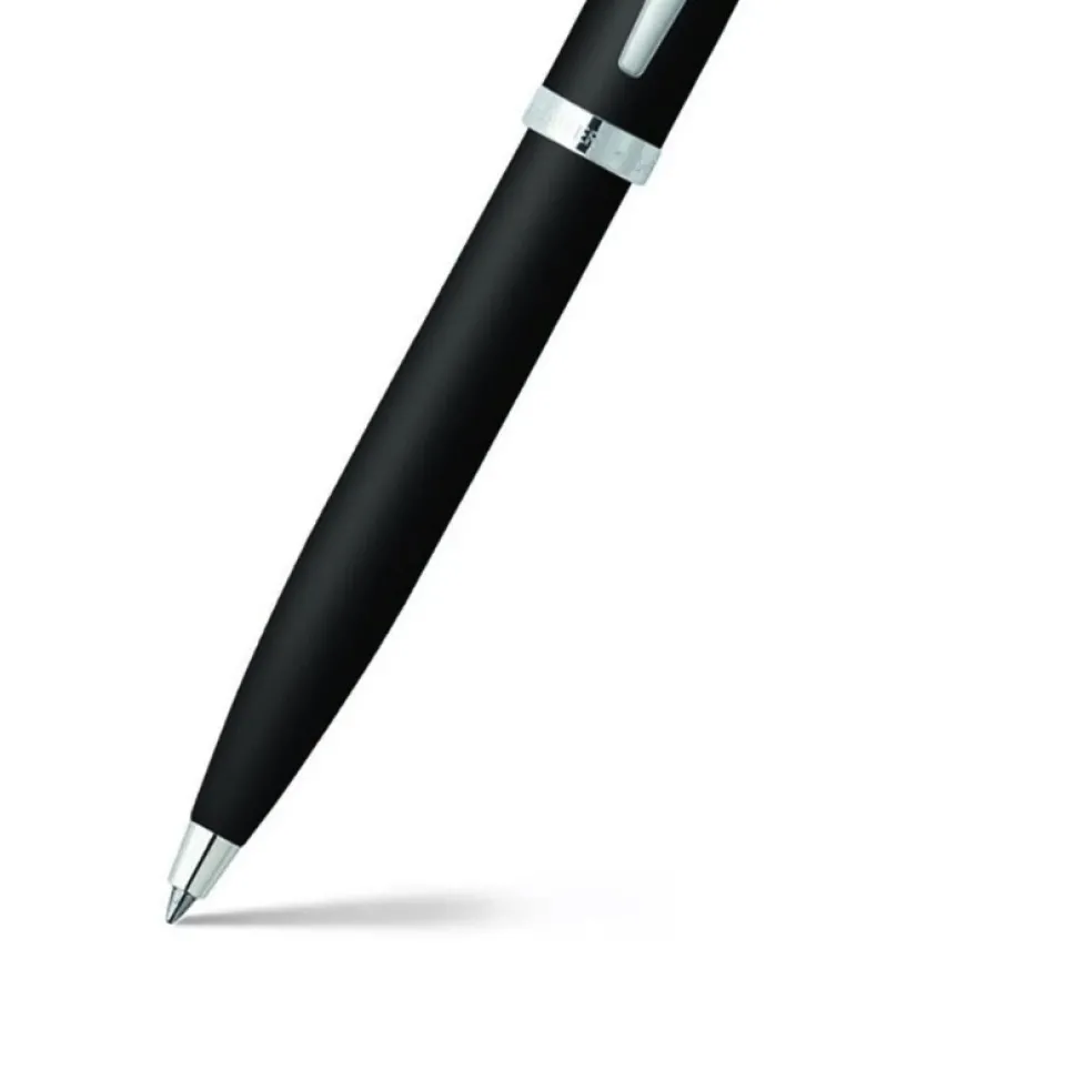 Długopis 100 - Sheaffer - Matte Black and Chrome