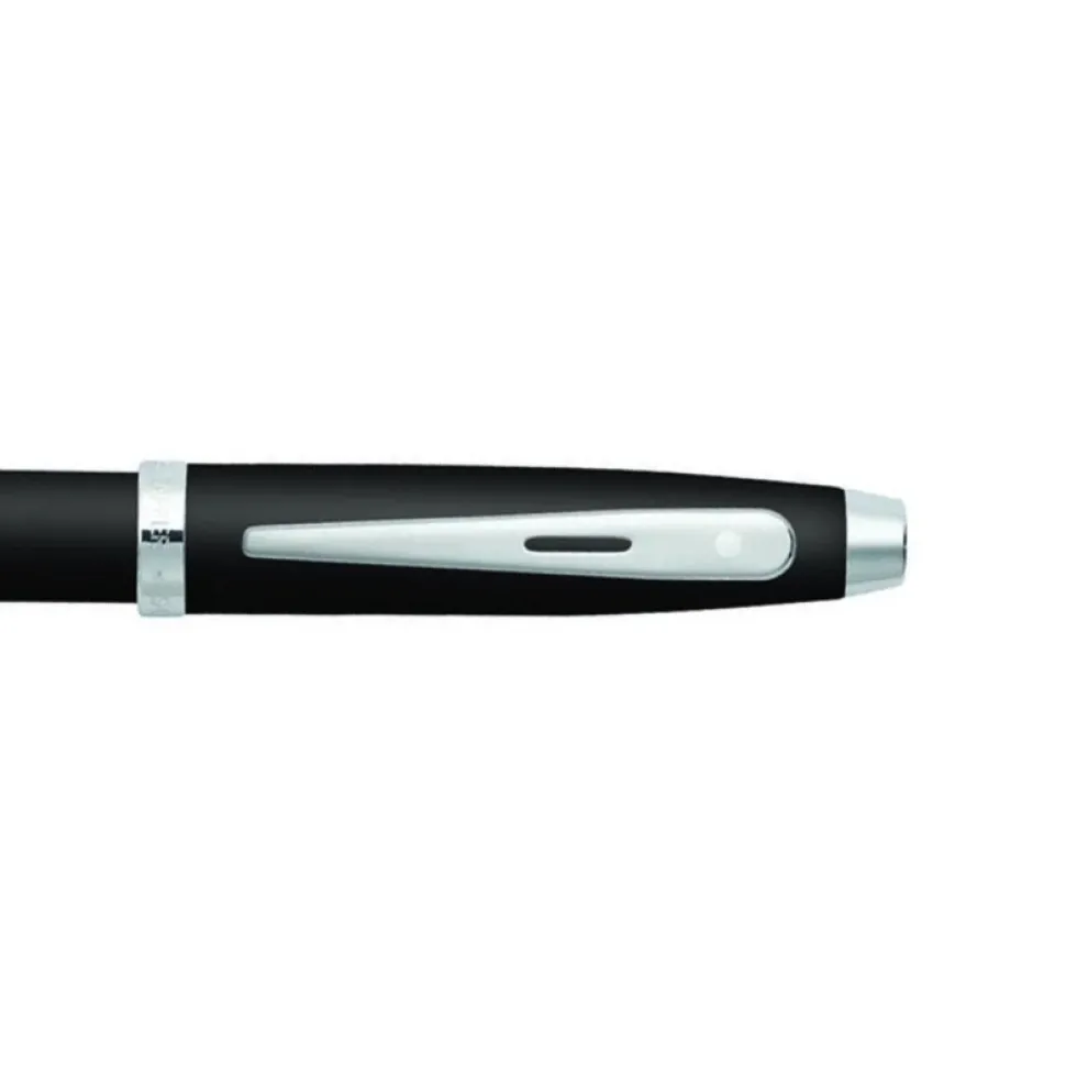 Długopis 100 - Sheaffer - Matte Black and Chrome