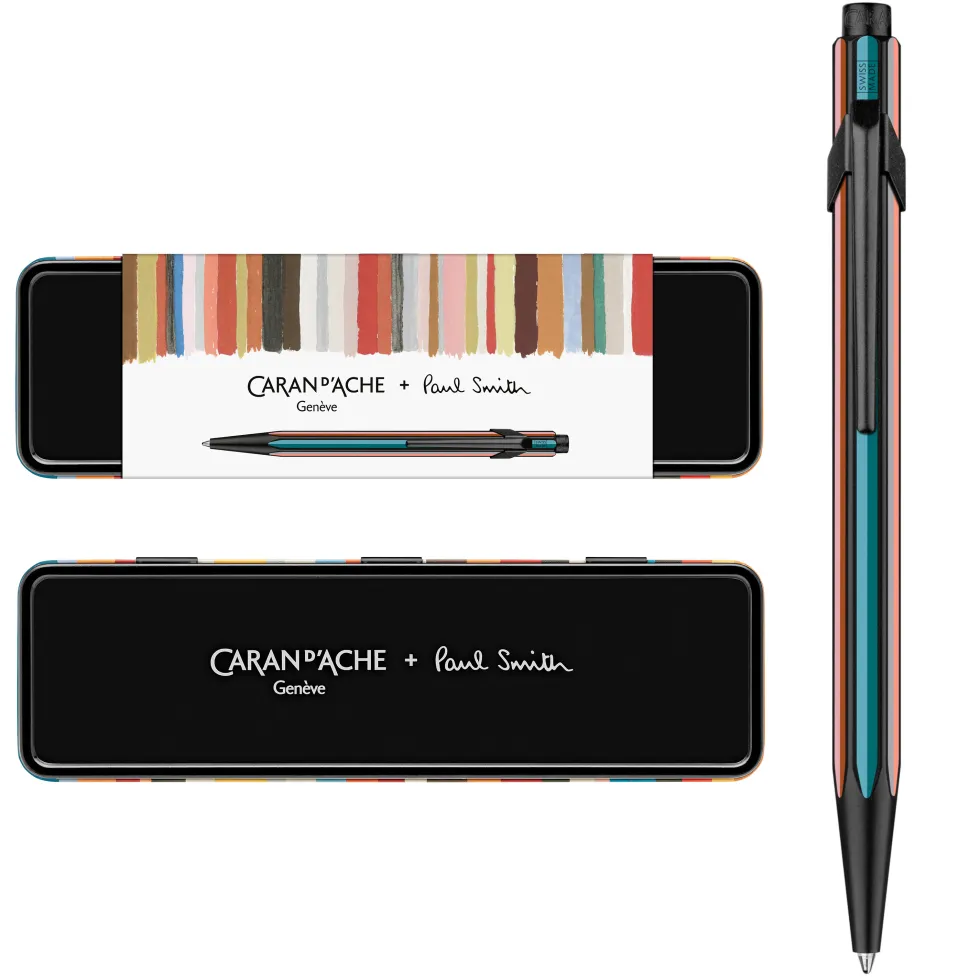 Długopis 849 Special Edition Paul Smith w etui - Caran d'Ache - Black