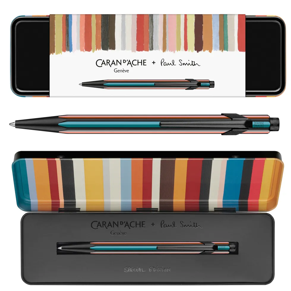 Długopis 849 Special Edition Paul Smith w etui - Caran d'Ache - Black