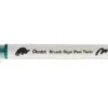Dwustronny pisak pędzelkowy Brush Sign Pen Twin - Pentel - ciemnozielony