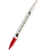 Dwustronny pisak pędzelkowy Brush Sign Pen Twin - Pentel - czerwony