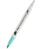 Dwustronny pisak pędzelkowy Brush Sign Pen Twin - Pentel - szmaragdowy