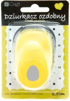 Dziurkacz ozdobny Jajko - DpCraft - 2,5 cm