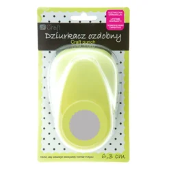 Dziurkacz ozdobny Kółko z falbanką - DpCraft - 6,3 cm