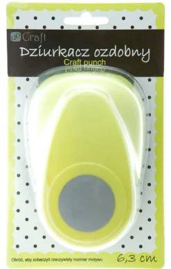 Dziurkacz ozdobny Koło - DpCraft - 6,3 cm