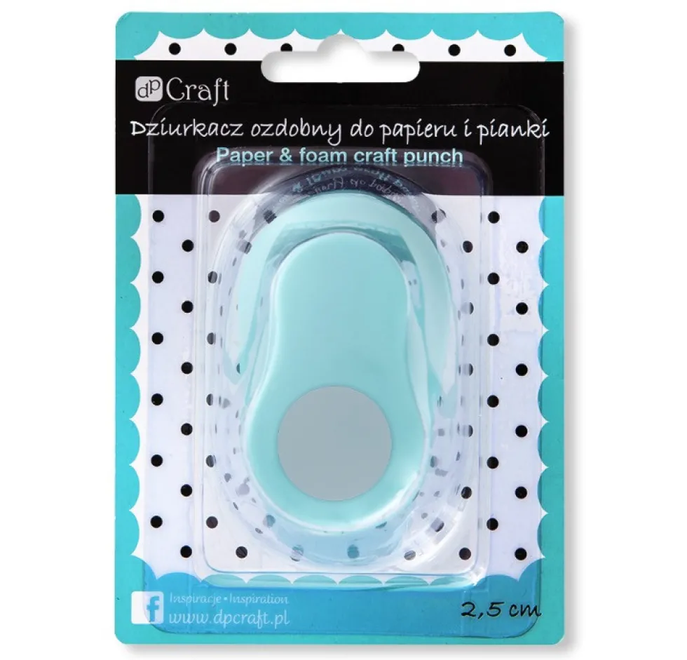Dziurkacz ozdobny Koło - DpCraft - 2,5 cm