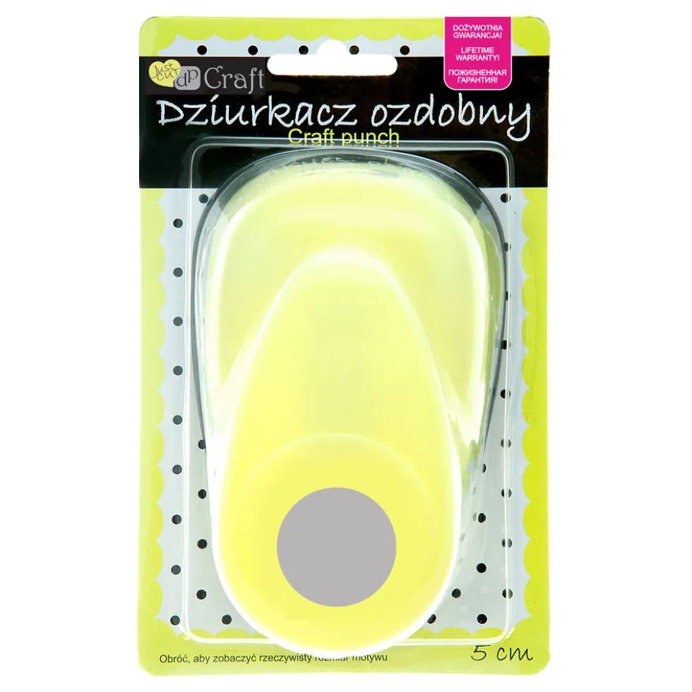 Dziurkacz ozdobny Koło - DpCraft - 4,44 cm