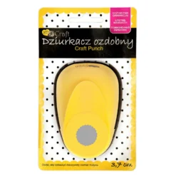 Dziurkacz ozdobny Koło z falbanką - DpCraft - 3,7 cm