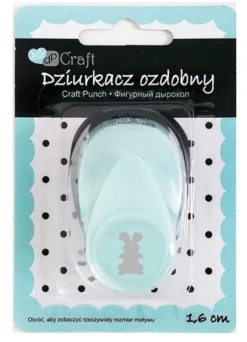 Dziurkacz ozdobny Królik - DpCraft - 1,6 cm