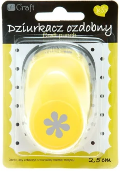 Dziurkacz ozdobny Kwiatek - DpCraft - 2,5 cm