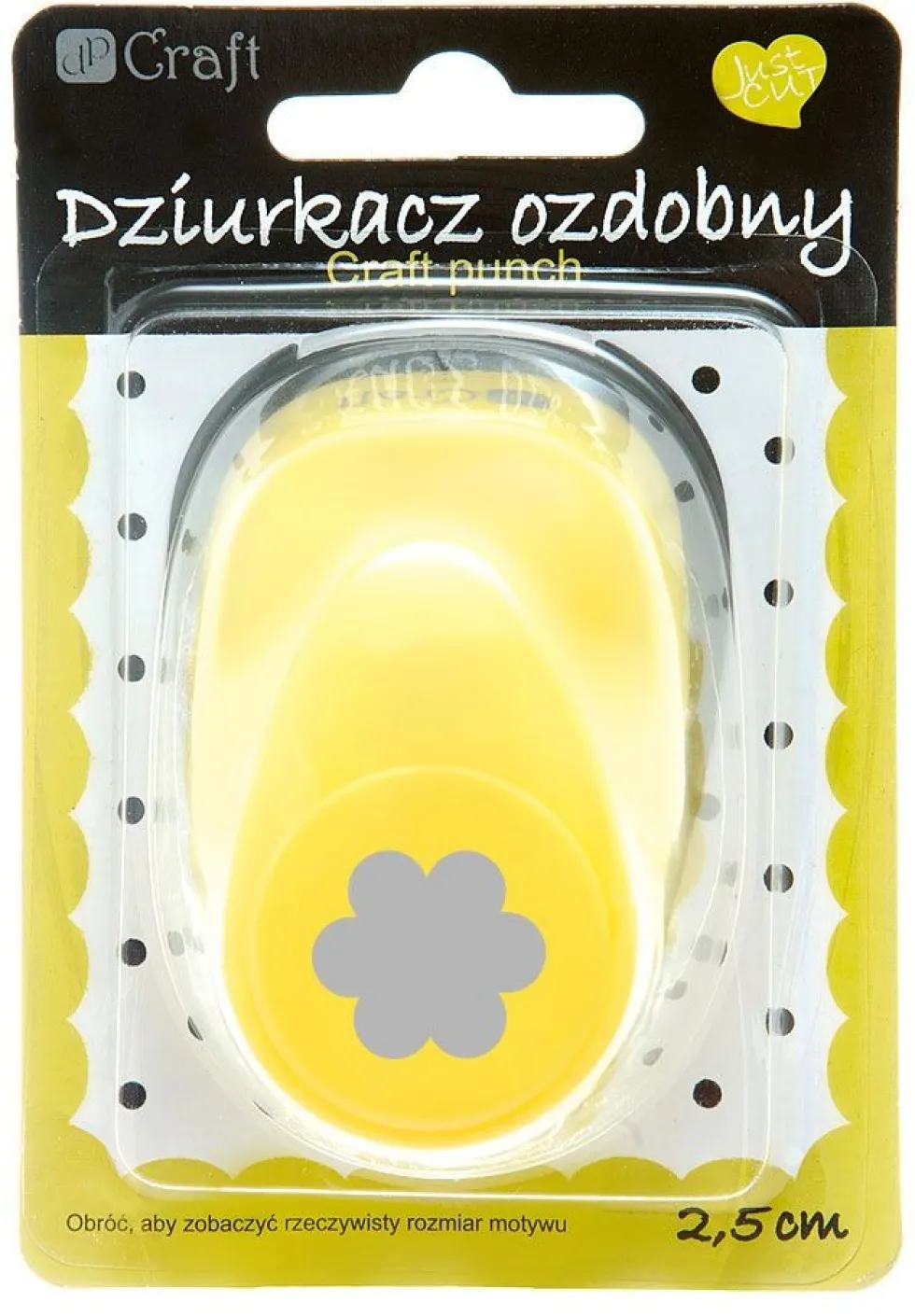 Dziurkacz ozdobny Kwiatek - DpCraft - 2,5 cm