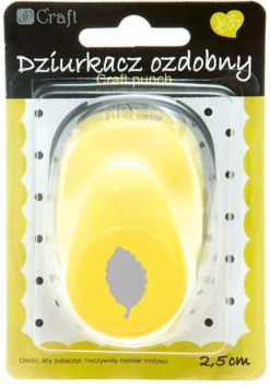 Dziurkacz ozdobny Liść Brzozy - DpCraft - 2,5 cm