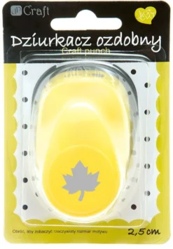 Dziurkacz ozdobny Liść Klonu - DpCraft - 2,5 cm