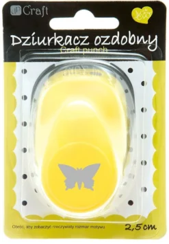 Dziurkacz ozdobny Motyl - DpCraft - 2,5 cm