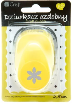 Dziurkacz ozdobny Stokrotka - DpCraft - 2,5 cm