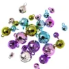 Dzwoneczki ozdobne, metalowe - DpCraft - pastelowe, 26 szt.
