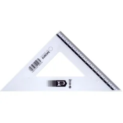 Ekierka plastikowa Pratel - MemoBe - 25 cm 45 stopni