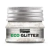 Eko brokat sypki Eco Glitter - Pentart - srebrny, bardzo drobny, 15 g