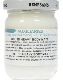 Żel 3D heavy body - Renesans - matowy, 110 ml