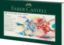 Etui metalowe, piórnik na kredki Art & Graphic - Faber-Castell