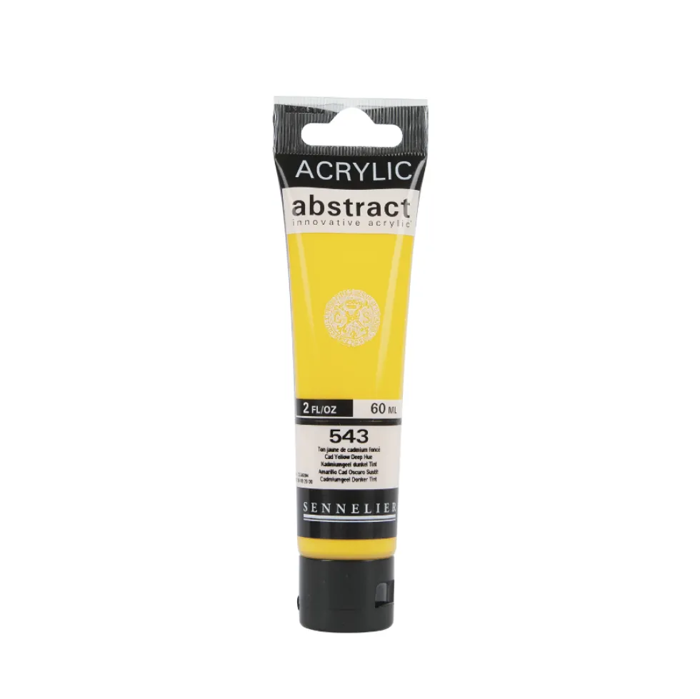 Farba akrylowa Abstract - Sennelier - 543 Cadmium Yellow Deep Hue 60 ml