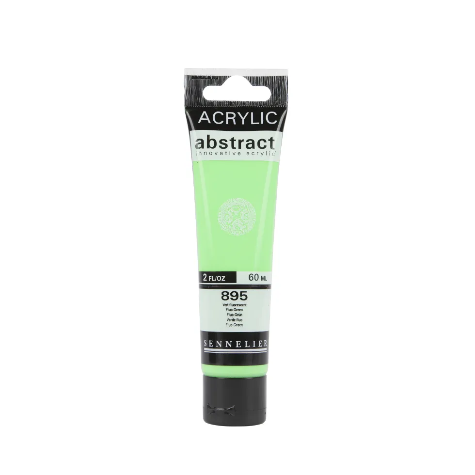 Farba akrylowa Abstract - Sennelier - 895 Fluorescent Green 60 ml