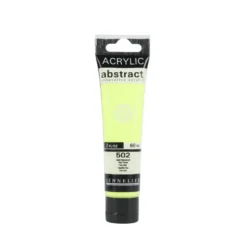 Farba akrylowa Abstract - Sennelier - 502 Fluorescent Yellow 60 ml