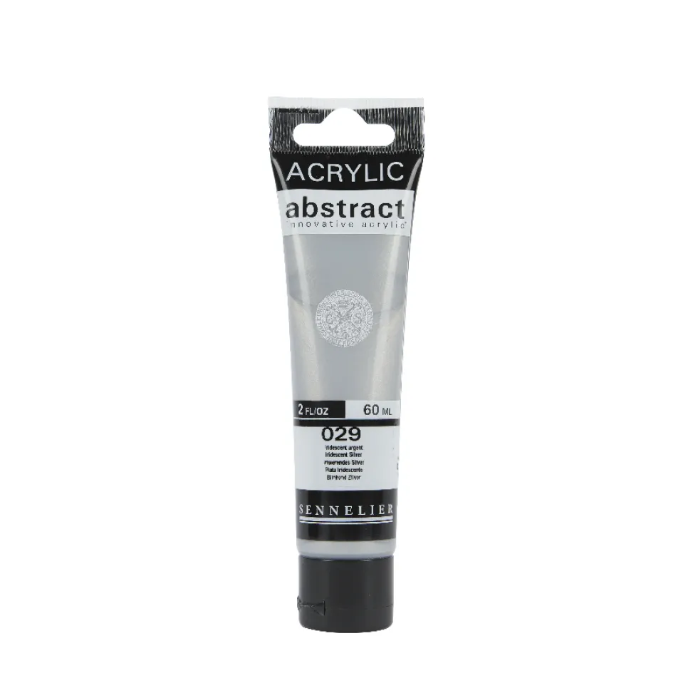Farba akrylowa Abstract - Sennelier - 029 Iridescent Silver 60 ml