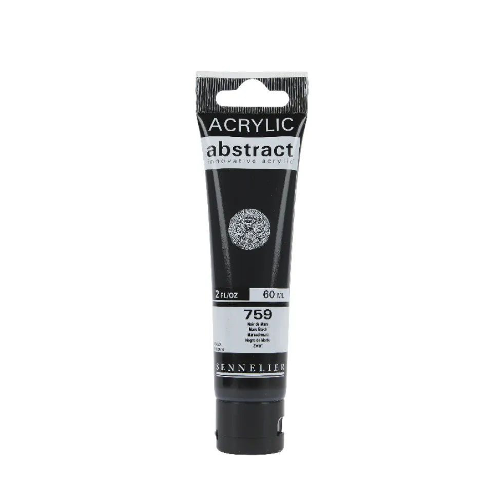 Farba akrylowa Abstract - Sennelier - 759 Mars Black 60 ml