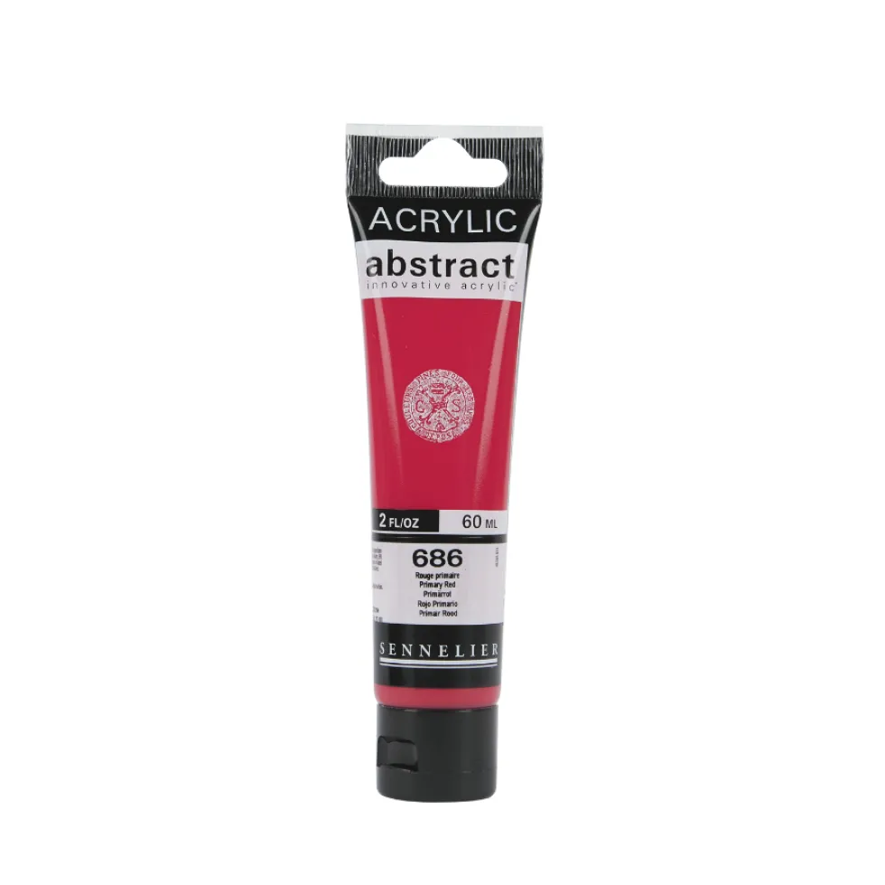 Farba akrylowa Abstract - Sennelier - 686 Primary Red 60 ml