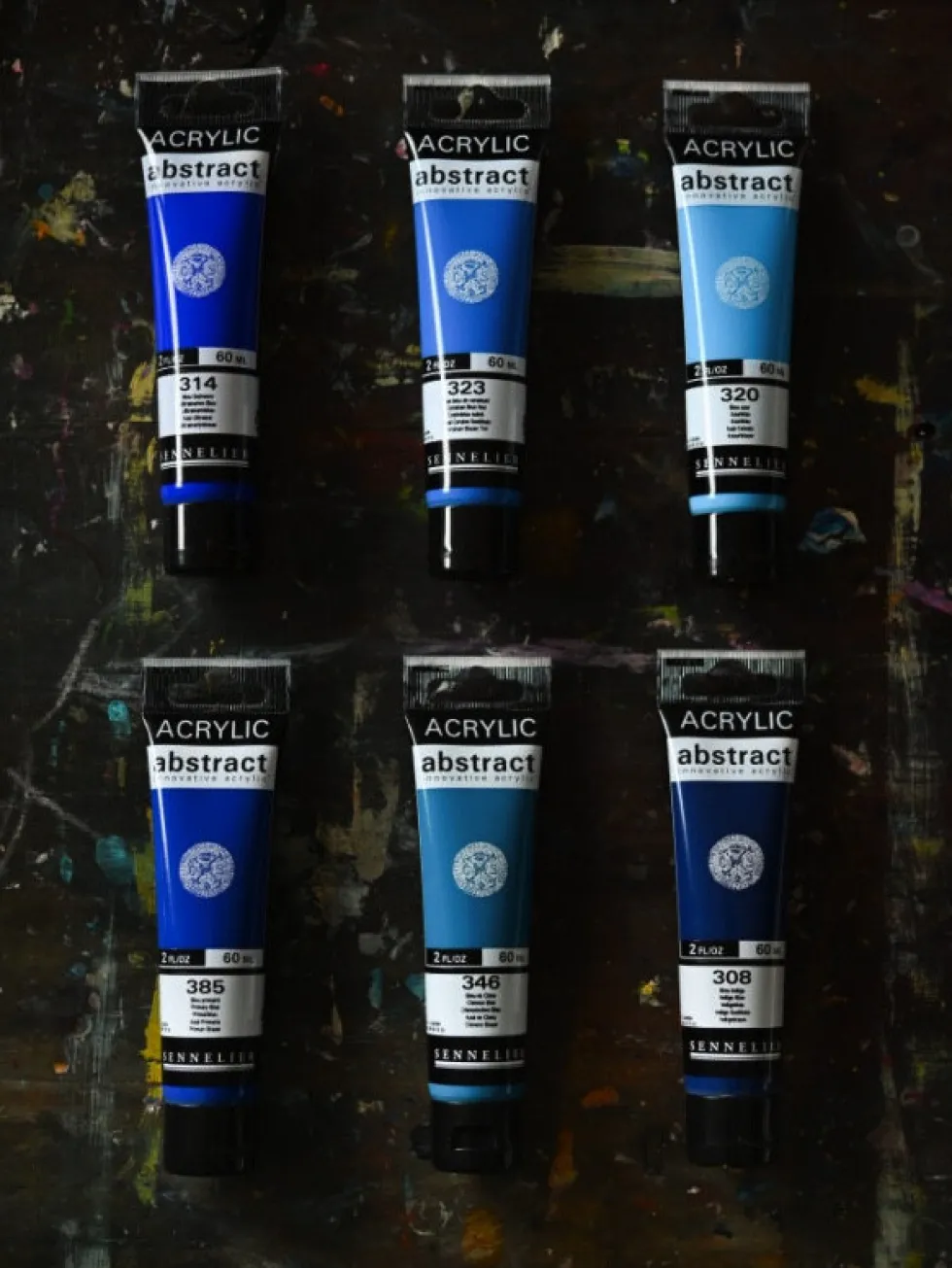 Farba akrylowa Abstract - Sennelier - 205 Raw Umber 60 ml