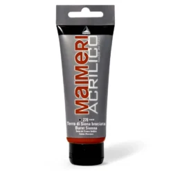 Farba akrylowa Acrilico - Maimeri - 278, Burnt Sienna, 200 ml