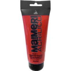 Farba akrylowa Acrilico - Maimeri - 227, Cadmium Free Red Deep, 200 ml