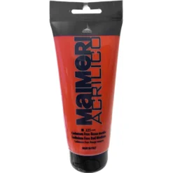 Farba akrylowa Acrilico - Maimeri - 225, Cadmium Free Red Medium, 200 ml