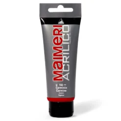 Farba akrylowa Acrilico - Maimeri - 166, Carmine, 200 ml