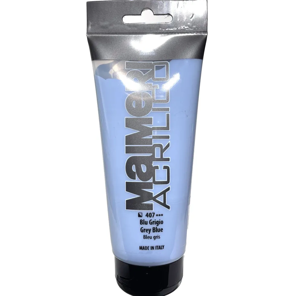 Farba akrylowa Acrilico - Maimeri - 407, Grey Blue, 200 ml