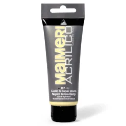 Farba akrylowa Acrilico - Maimeri - 107, Naples Yellow Deep, 200 ml