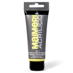 Farba akrylowa Acrilico - Maimeri - 105, Naples Yellow Light, 200 ml
